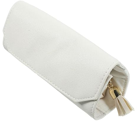 Cabilock Faltable Schmuck Reise Organizer Tasche Roll-up Schmuck Aufbewahrungsbeutel Für Reisen Mit Schutzfunktion Leicht Und Platzsparend