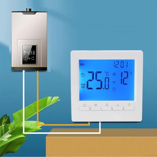 Termostato, pantalla táctil, controlador de temperatura inteligente para Tuya, termostato programable para calefacción por suelo radiante, termostatos digitales manuales para habitación