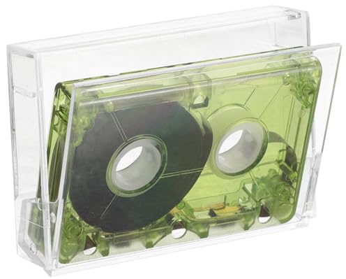 BESPORTBLE Cassette Audio Vierge Plastique Vert 40-60 Enregistrement, Mini Magnétophone à Cassettes Compatible, Bande D'enregistrement Audio Haute Fréquence pour Interviews et Messages