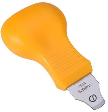 JEWEDECO Herramienta de Reparación de Relojes de Pulsera Acero Inoxidable Duradero y Plástico Resistente Cuchillo para Abrir Cajas Fácil de Usar y Portátil