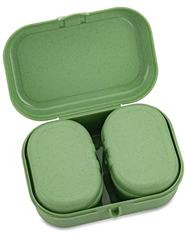 Koziol PASCAL READY MINI Lunchbox-Set nature leaf green