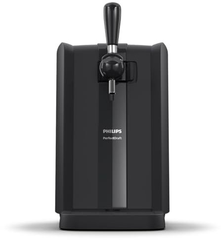 Philips Home Draft Beer Machine 5000 Series, PerfectDraft, bière fraîche à froid à la maison, bière fraîche de 30 jours, fût de 6 l, (HD3760/90)