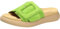 Gabor Damen Pantoletten, Frauen Slipper,sandalen,freizeitschuhe,schlupfschuhe,schluepfschuhe,slides,slip-ons,mules,granny green,36 EU / 3.5 UK