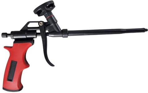 Profi PU Schaumpistole Dosierpistole Teflon Bauschaumpistole Pistole für PU Schaum einfache, bequem für alle handelsüblichen Pistolenschäume/Polyurethan-Schaumstoffe (Profi PU Schaumpistole)