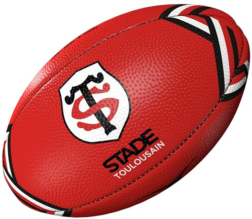 Gilbert Mini Ballon de Rugby Toulouse - Collection Officielle Stade TOULOUSAIN