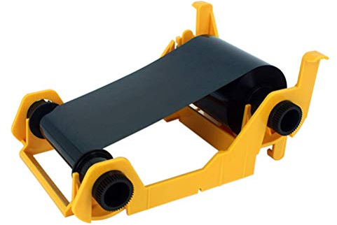 800011-101 Farbband, kompatibel mit Zebra ZXP1 ZXP Serie 1 Kartendrucker, 1000 Drucke, Monochromes Farbband 800011-101