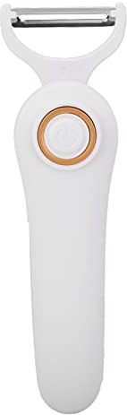 Pelapatate Elettrico per Frutta, USB Ricaricabile Palmare Elettrico Pelapatate, con 3 Teste di Taglio,pelapatate Elettrico, Gadget da Cucina Ricaricabili per Mele, Patate