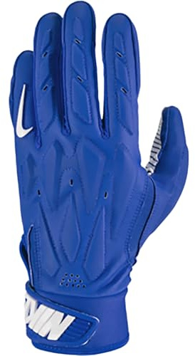 Nike D-Tack 7.0 Lineman Football Gloves Royal | Royal | White, Large