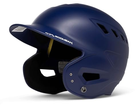 Boombah DEFCON Solid Matte Batting Helmet NOSCAE Navy - Size Junior 6 1/4 - 7