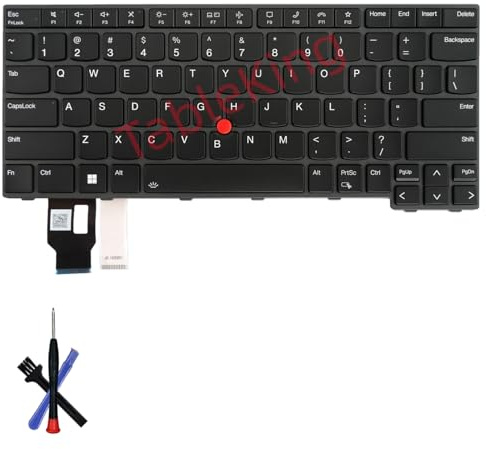 Table-King Teclado de Repuesto con retroiluminación para Lenovo Thinkpad T14 GEN3 GEN4/P14S GEN3 GEN4/L14 GEN3 GEN3 GEN4 (US)