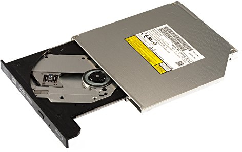 Panasonic interner Sata Blu-ray Brenner BD-MLT UJ272 (9,5 mm hoch) (mit Blende schwarz), Ultra Slim, für CD, DVD und Blueray