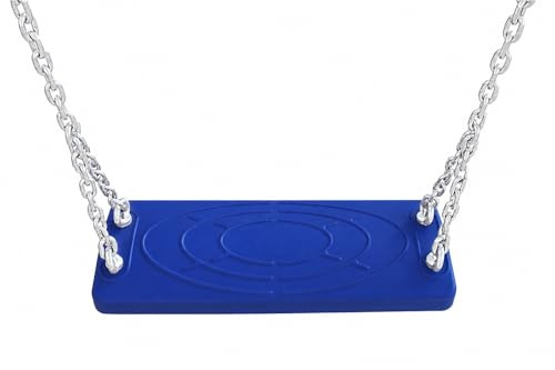 Spilli Outdoor World Sedile Altalena di Gomma Blu con catene uso commerciale