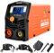 HITBOX 240V Mini ARC Welder 200D ARC Welding Machine Compact Stick Welder IGBT Digital Display LCD Hot Start ARC Force for Welding Working and Electric Working