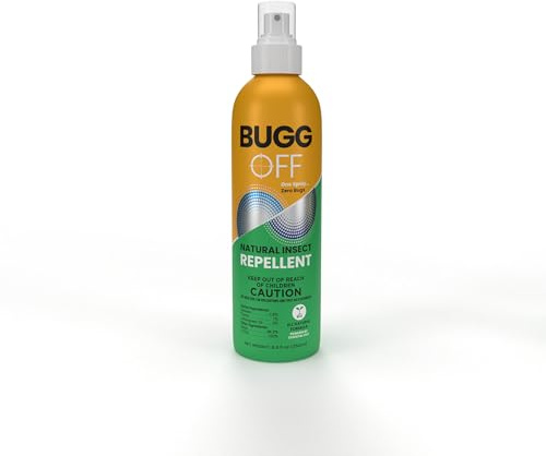 Natrual Mosquito, Gnats & Tick Spray Repellent, 8.5 FL OZ (250ml) Deet Free, Made with Essential Oils, Lasts up to 4 Hours Original, Long Lasting Aluminum Bottle desighn. (1.7 Fl Oz (Pack of 3))