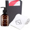 OAK Gente Beard Cleaning Kit I Juego de cuidado de la barba: contiene cuidado de la piel Beard Wash (200 ml) y terciopelo Beard Towel (40 x 50 cm). Cosméticos naturales veganos certificados de Berlín.