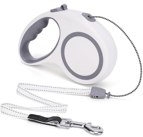 Retractable Dog Leash 20 FT Cord for Small Medium Dogs up to 44 lbs