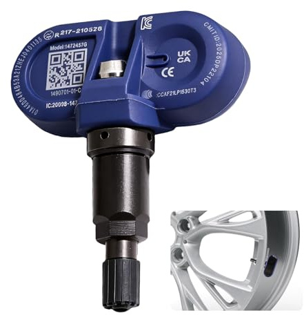Sensore di pressione pneumatici Bluetooth TPMS per Tesla, TPMS, sistema di controllo della pressione degli pneumatici, compatibile con modello 3 X Y, sensore di ricambio, facile installazione (1 pezzo