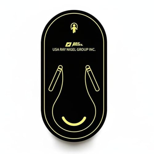 Harilla Tapis de Saut pour Enfants Tapis d'Entraînement Rond Tapis d'Aérobic Tapis de Corde à Sauter Absorption des Chocs et Base Antidérapante pour Rythmes