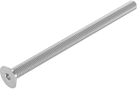 Vis à tête fraisée SECCARO M5 x 80 mm, acier inoxydable V2A VA A2, DIN 7991 / ISO 10642, à six pans creux, 20 pièces