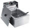 Deep Fryer Fryer, 6L Stainless Steel Electric Single Cylinder Fryer Fries Chicken Chip Fry Deep Fat Fryer Commercial Fryer for Commercial Home Use Outdoor Fryers