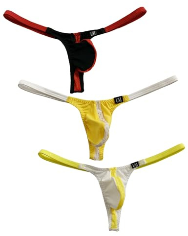 TNNRAO String Tanga Dessous Jockstrap Hombre Sexy Tanga Ropa Interior String Thong