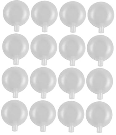 BAZEITFLOW 25 pezzi Squeakers per Giocattoli Cani e Sostituzione Airbag Bianco Accessori Resistenti per Riparazione e Creazione Giocattoli Divertenti