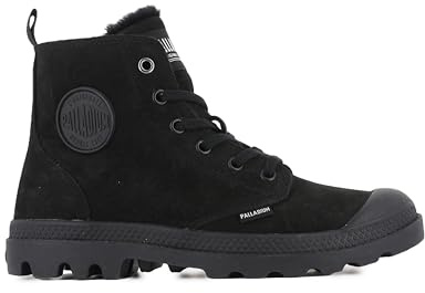 Palladium, PAMPA HI ZIP WOOL, Sneaker Boots female, Noir, 42, EU