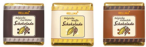 Hellma Schokoladentäfelchen Runddose