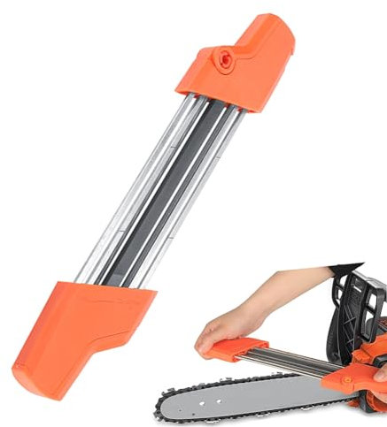 Nicoone Affilatrice per motosega,3/8 inp 4.0mm accessorio per affilare catene per motosega,compatibile con STIHL 56057504303