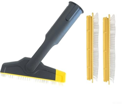 HanOaki Set di 3 spazzole per malta Karcher SC1, SC2, SC5 e per pulitori a vapore EASYFIX, giunto flessibile, design allungato sottile, kit di ricambio