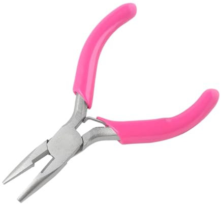 Alicates de punta redonda para joyas, alicates de aretes, herramienta de alicates de joyería, alicates de cuentas multifunción, herramientas manuales para reparación de joyas, alicates de