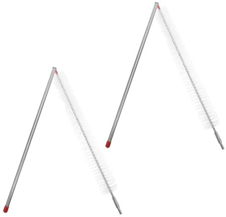 CLISPEED 2 Pezzi Spazzola Per Lavatrice Spazzola Per Asciugatrice Spazzola Per La Pulizia Della Lavatrice Spazzola Per La Pulizia Delle Prese D'Aria Dell'Auto Spazzola Per Lanugine