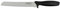 Rockingham Forge Range 20cm Serrated Bread Knife - Lightweight Sharp Stainless Steel Kitchen Knives with Black Handle