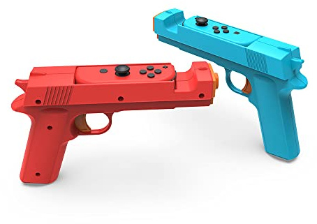 BeisDirect Game Gun Hand Griffe Sense Joystick Kompatibel mit Switch NS/NS OLED Game Controller Gamepad Joypad Gaming Zubehör