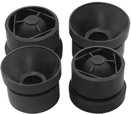 4 PIEZAS Junta de tapa del motor, amortiguador de goma, clip de sujeción 06A 103 226 Para Skoda VW