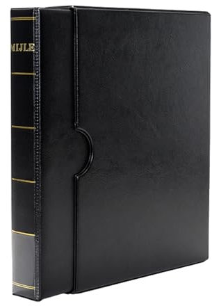 ByteRunning Album di Cartoline,Libro per Raccoglitore Banconote,Album Porta Banconote da Collezione,30 Pagine Interne,1 Formati,Display Comodo,Adatto per Regalo,Collezione