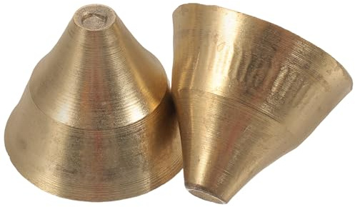Sosoport Campana da Meditazione in Rame Grande, Strumento a Percussione Religioso Artigianale Suono Ritmico Canterino, per Pratiche Meditative e Ambienti Etnici Decorativi