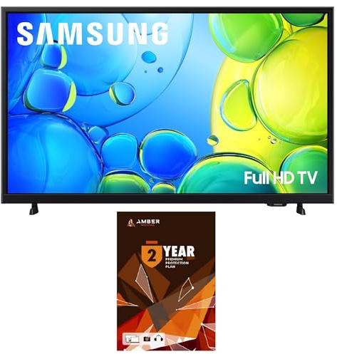 Samsung UN32F6000FFXZA 32 Inch FHD Smart TV with Mega Contrast with a 2 Year Amber Protection Plan (2025)