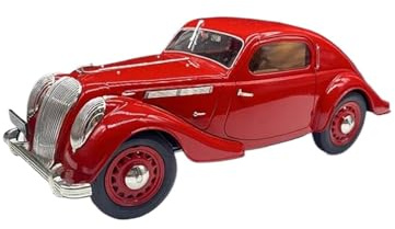 LXGLYLOU Métal Réplique à L'échelle Jouets Skoda en Alliage moulé sous Pression à l'échelle 1 18, modèle de Voitures Anciennes, Souvenir Classique pour Adultes