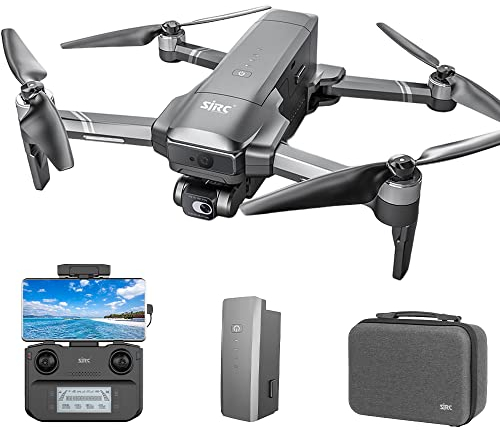 SJRC F22S 4K Pro Drone with Camera HD EIS, Obstacle Avoidance, 3.5km Flight Distance, 2-Axis Gimbal, 35Min Flight Time, GPS Smart Return, Professional RC Dron, 1 Battery