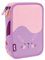 MILAN® Federmäppchen mit 2 Etagen, Serie Fun Animals Violett