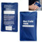 Set di 2 Cuscinetti Termici e Confezioni Refrigeranti, Kit Ghiaccio Gel Riutilizzabile, Impacchi di Ghiaccio Freddo, Compressa Fredda Calda, Gel Ghiaccio Caldo Freddo per Ogni Parte del Corpo (Blu)