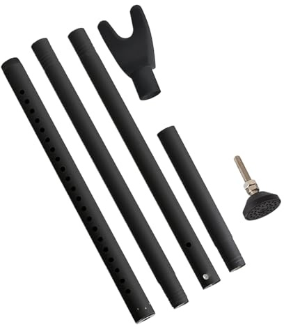 Barra di sicurezza per porta resistente, regolabile in ferro antifurto, fermaporta rinforzato per casa, appartamento, viaggi e sicurezza in hotel, base antiscivolo, 100 x 2 x 2 cm