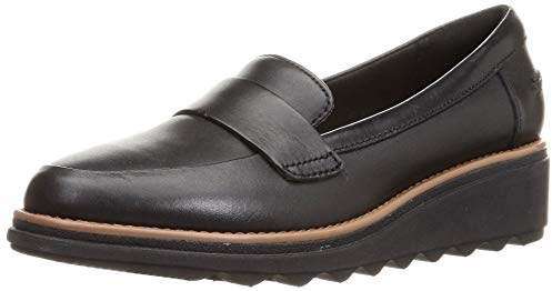 Clarks Sharon Gracie Womens Black Soft, 6