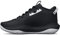 Under Armour Unisex UA Lockdown 6, Durable Trainers, Sports Shoes for Men and Women, Leather Upper Basketball Shoes