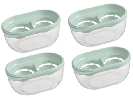 TOPBATHY 4 Pz Separatore Di Albume D'uovo Divisore Di Tuorlo D'uovo Filtro Per Uova Tuorli Trainare Spaccauova Accessori Per Rimorchi Estrattore Di Tuorlo D'uovo Pp Più Chiaro Bianco D'uovo