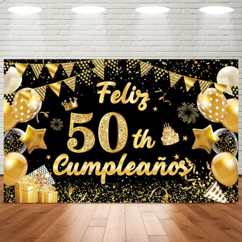 Striscione di Compleanno 50 Anni
