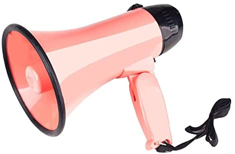 megafon, Megafonhögtalare Megafon Handhållen Bullhorn Domarmegafoner Justerbar volymkontroll