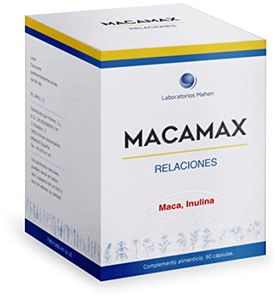 Mahen Labs Macamax. Vitalidad y energía · 90 cápsulas