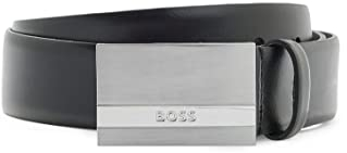 BOSS Herren Baxton_sz35 G rtel, Black1, 110 EU